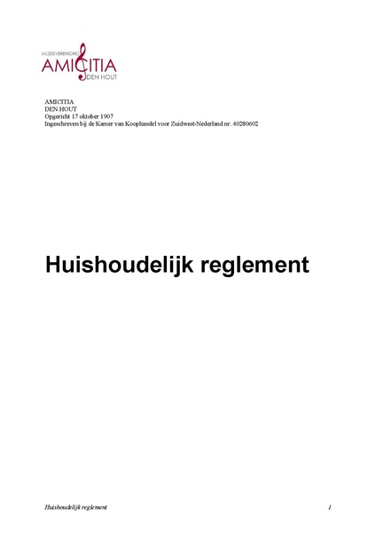 Bestand:Amicitia Huishoudelijk Reglement 2016 06 14 zonder bijlage.pdf